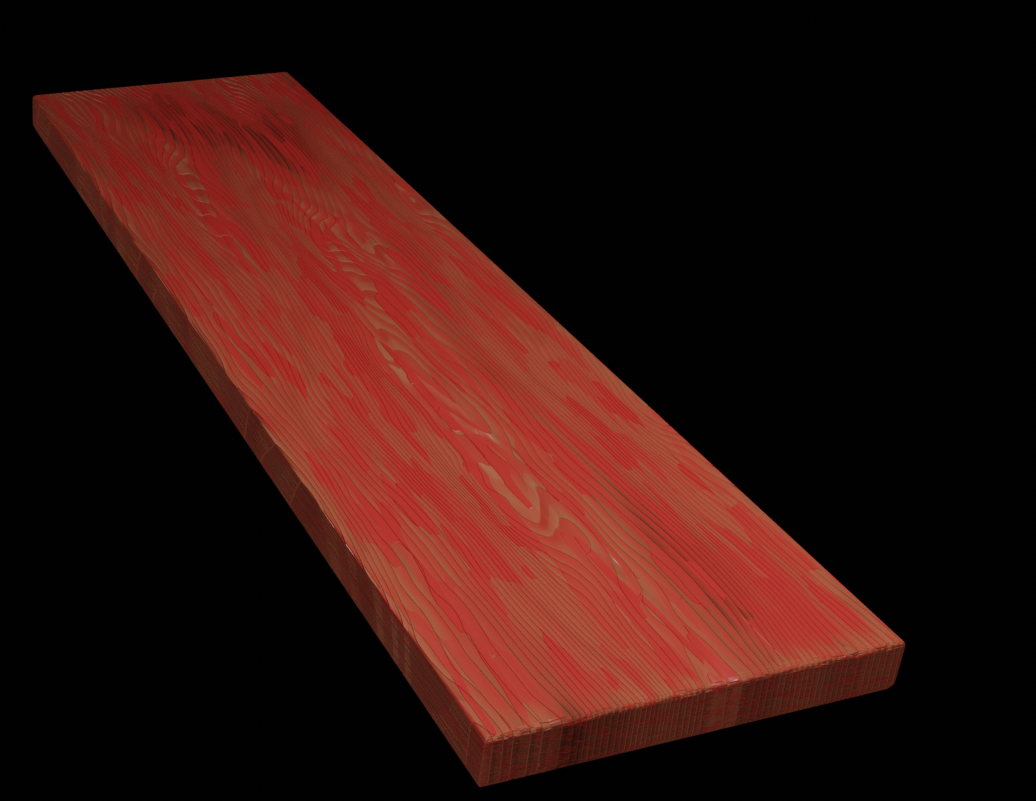 Another procedural wood shader preview image 4